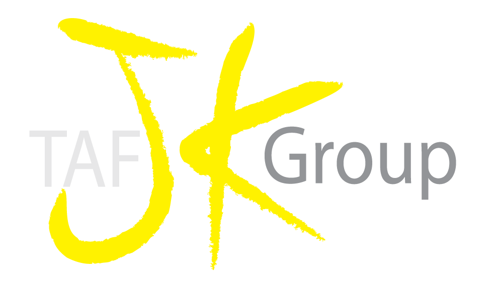 taf jk group logo, web design in east norriton