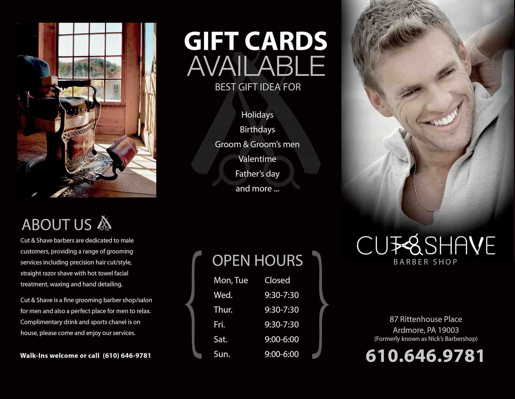 cutshave brochure